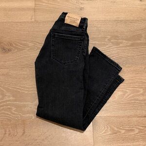 Abercrombie Kids Black Straight Jeans